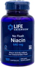 No Flush Niacin 640 mg 100 Capsules