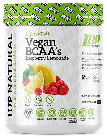Natural Vegan Bcaa + Glutamine Raspberry Lemonade 270 g