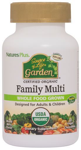 NaturesPlus Garden Family Multi 60 Tablets