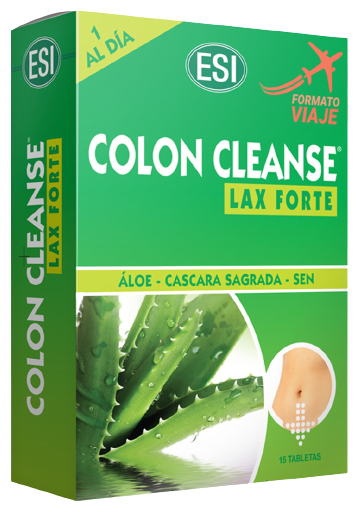 Colon Cleanse Lax Forte Viaje 15 Capsules