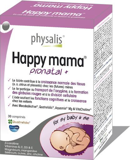 Happy Mamá Pronatal 30 Tablets