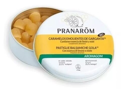 Aromaforce Emollient Candies Honey Lemon Bio 45 gr