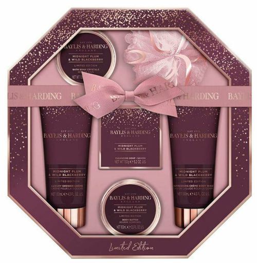 Midnight Plum & Wild Blackberry Hexagonal Set