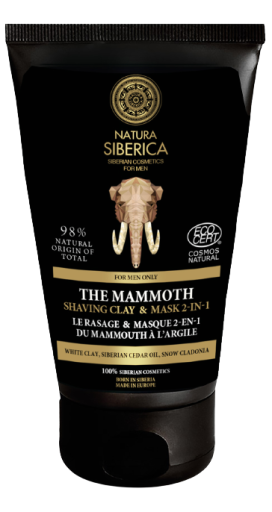 For Men Only 2-in-1 Shaving Clay and Mask The Mammoth 150 ml