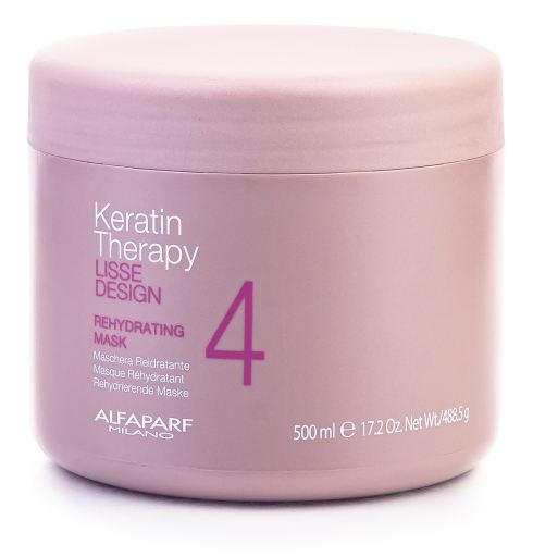 Lisse Design Keratin Therapy Rehydrating Hair Mask 500 ml