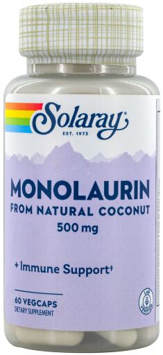 Monolaurin 500 mg 60 Capsules