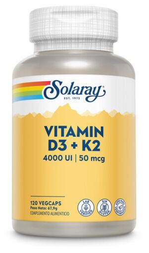 Vitamin D3 + K2 120 Capsules