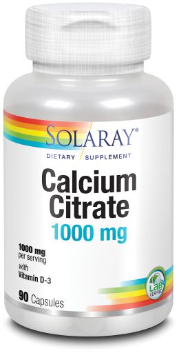 Calcium Citrate 1000 mg 90 Capsules