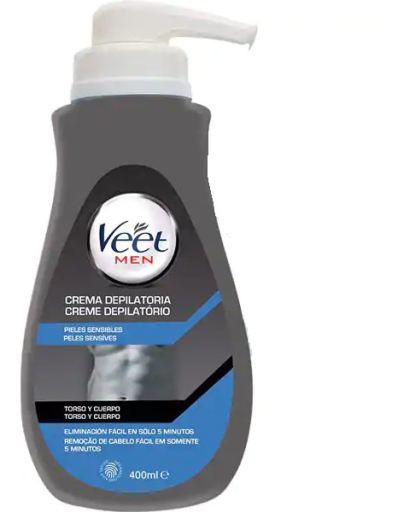 Depilatory Shower Cream for Men 400 ml