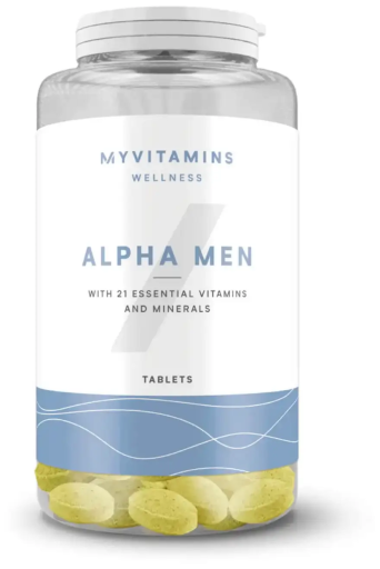 Alpha Men Multivitamin Unflavored Tablets