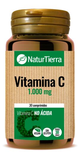 Vitamin C 1,000 mg 30 tablets
