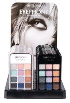 Eyeshadow palette white / black 12 Units