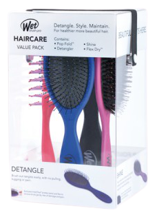 Detangling Brushes Hair Care Value Pack