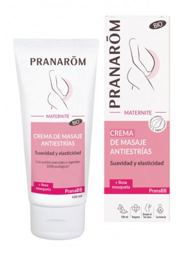PranaBB Organic Anti-Stretch Mark Massage Cream 100 ml