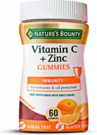 Vitamin C+Zinc gummies 60 capsules