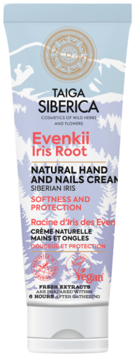 Taiga Evenkii Iris Root Natural Hand Cream 75 ml