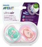 Ultra Air Pacifiers 2 Units +18 months