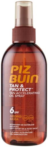 Tan &amp; Protect Tanning Accelerator Spray Oil 150 ml