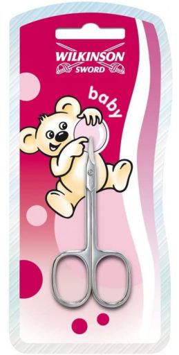 Chrome Baby Scissors Manicure