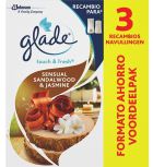 Refill Air Freshener A Sensual Touch sandalwood &amp; jasmine 3 units