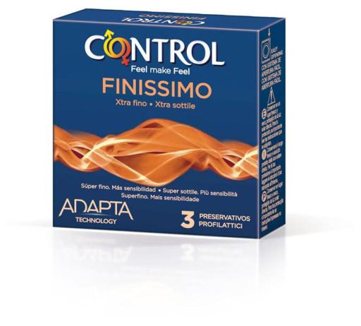 Control Fin&iacute;ssimo condoms 3 units
