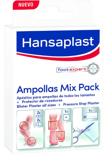Pack of 6 blister and chafing dressings