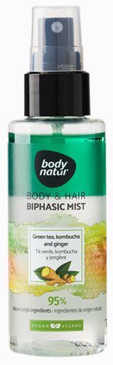 Body and Hair Mist green tea, Kombucha and Ginger 100 ml