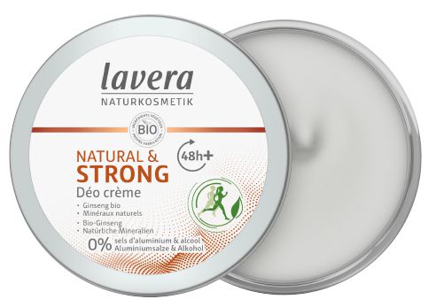Natural &amp; Strong Deodorant Cream 48h 50 ml