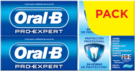 Pack 2 Toothpastes Pro-Expert professional protection 75 ml