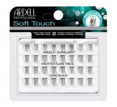 Soft Touch Long False Eyelashes Black 56 Pieces