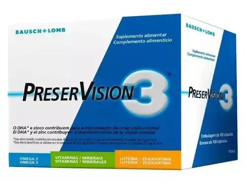 Preservision 3 180 Capsules