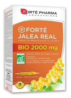 Organic Royal Jelly 2000 mg 20 ampoules