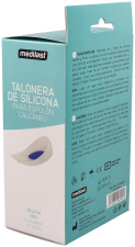 Medium Silicone Heel Pad 2 Units