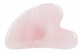 Ilu Rose Quartz GuaSha Massage Stone
