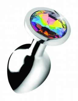 Rainbow Gem Butt Plug Medium