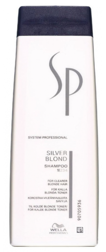 System Professional Shampoo for Blonde Hair Silver Blond 250 ml