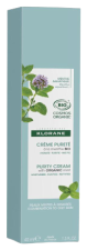 Organic Aquatic Mint and Clay Purifying Cream 40 gr