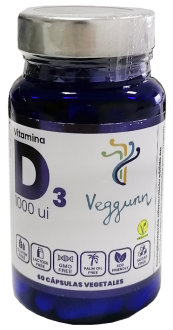 Vitamin D3 60 Vegetable Capsules
