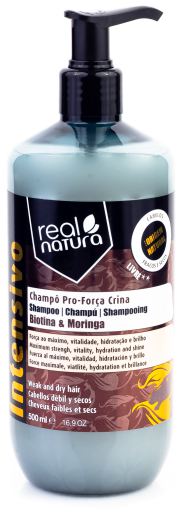Real Natura Shampoo without Salt Pro Fuerza Crina 500 ml