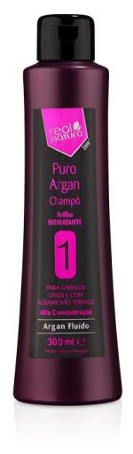 Real Natura Pure Argan Salt-Free Shampoo 300 ml
