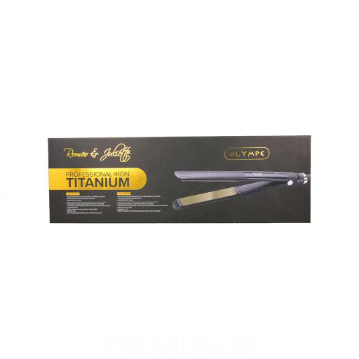 Romeo &amp; Juliette Olympe Titanium Professional Flat Iron