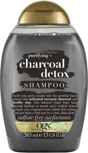 Organix charcoal shampoo deals