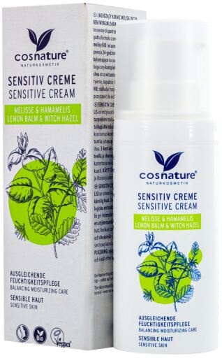 Sensitive Melisa &amp; Hamamelis Organic Facial Cream 50 ml