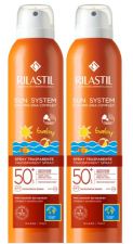 Sun System Spray Transparent Baby SPF50+ 2 x 200 ml