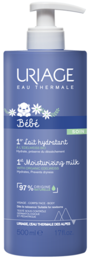 Bebé 1st Moisturizing Cream Uriage 500 Ml