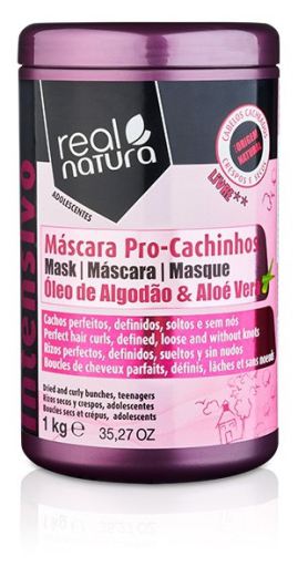Real Natura Mascara Sem Sal Pro-cachinhos 1kg Real Natura