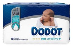 Pro Sensitive+ diapers 38 units