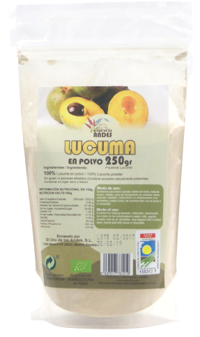 El Oro De Los Andes Organic Lucuma Powder 250 gr