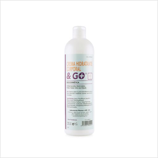 Laboratorios Pharma&Go Body Moisturizing Cream & Go 750 ml
