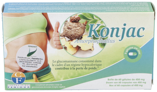 Fenioux Konjac 60 Capsules